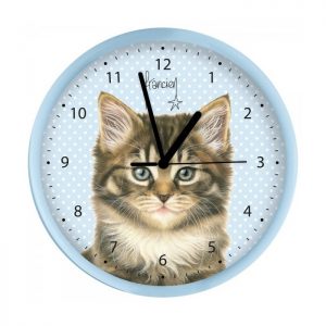 Horloge murale le chat de gouttière