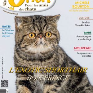 couverture du nouveau magazine matouchat N°44